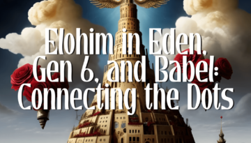 Elohim in Eden, Genesis 6, and Babel: Connecting the dots