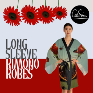 Long Sleeve Kimono Robes