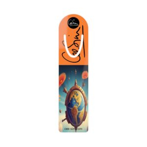 Aluminium Bookmark Clockwork Cosmos