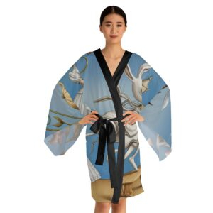 Kimono Black Trim MK Alice