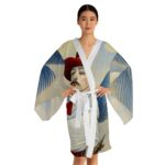 Kimono White Trim Angels