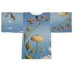 Kimono White Trim MK Alice