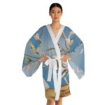 Kimono White Trim MK Alice