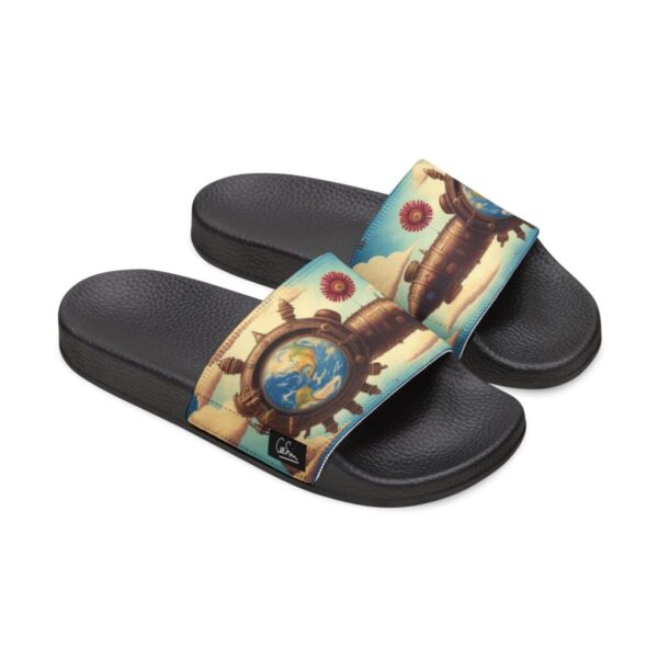 Women's Slides | Clockwork Cosmos