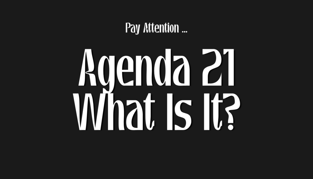 Agenda 21 - What Is It?