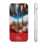 Flexi Phone Covers iPhone X Clockwork Cosmos